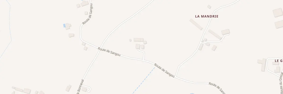 Plan du 5085 Sangoux à La Chapelle-aux-Saints