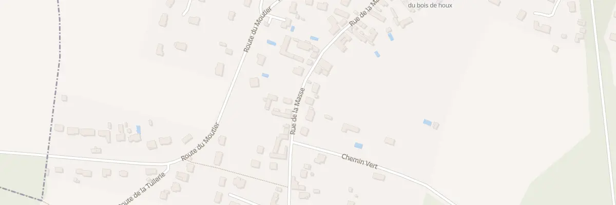 Plan du 21 Rue de la Masse à Béhoust