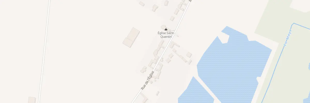 Plan du 23 Rue de l’église à Arry
