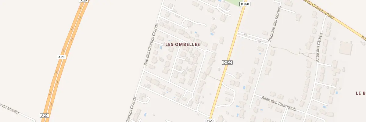 Plan du 36 Res Les Ombelles à Coings