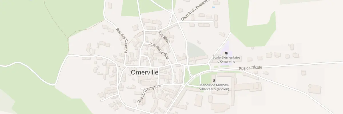 Plan du 2 Rue des Jardins à Omerville