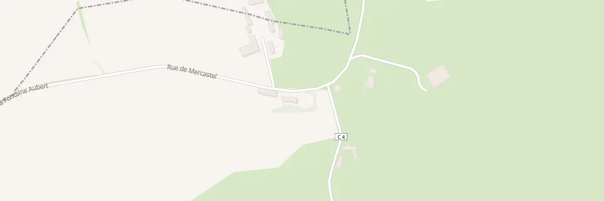 Plan du 5 Rue de Mercastel à Villers-Vermont