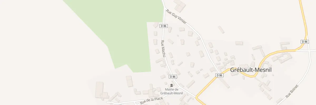 Plan du 7 Rue Machu à Grébault-Mesnil