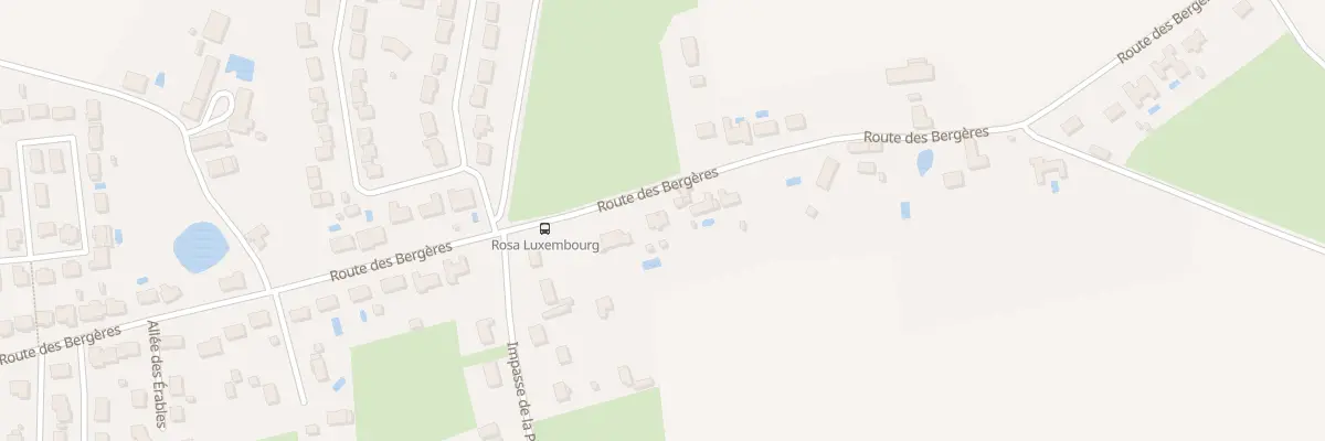 Plan du 5531 Rte des Bergeres au Poinçonnet