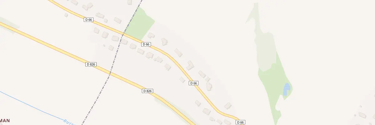 Plan de Roussens à Saussens