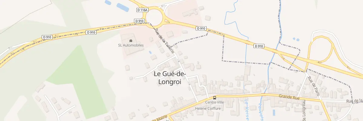 Plan du 4B Rue de la Tuilerie au Gué-de-Longroi