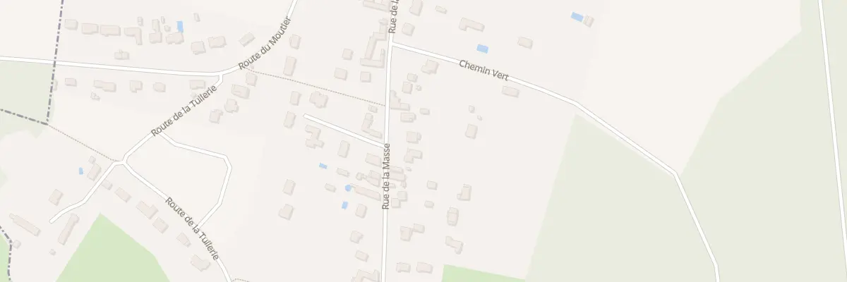 Plan du 33 Rue de la Masse à Béhoust