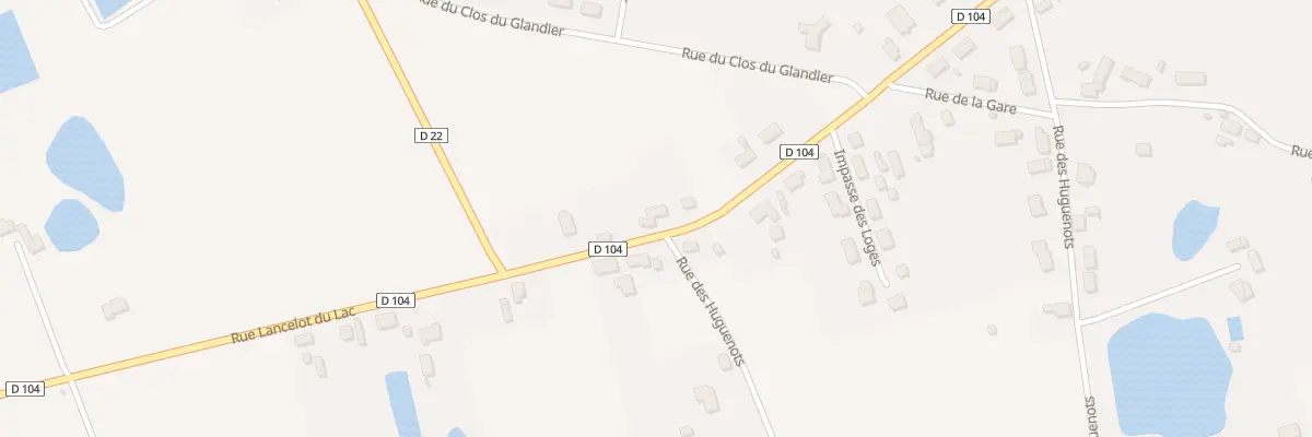 Plan du 6 Rue Lancelot du Lac à Montrieux-en-Sologne