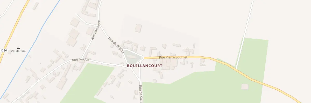 Plan du 3 Rue Pierre Soufflet à Moyenneville