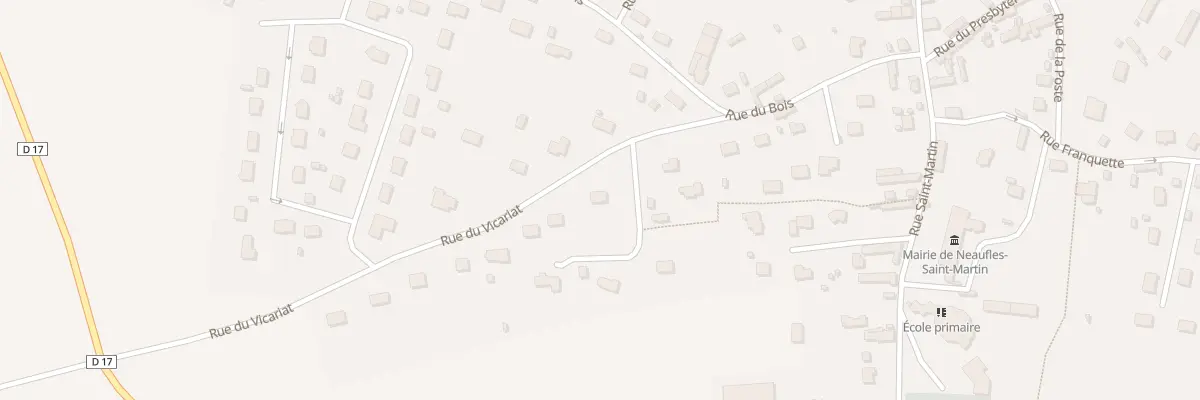 Plan du 9B Rue du Vicariat à Neaufles-Saint-Martin