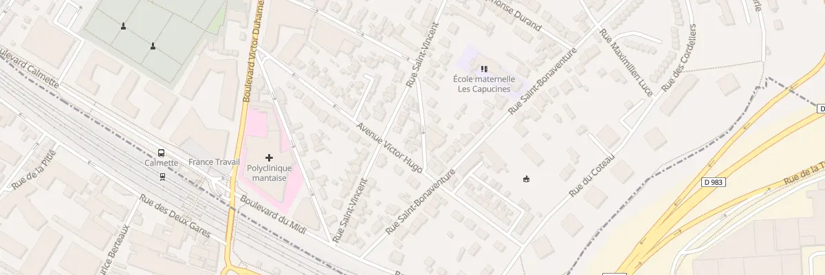 Plan du 8 Rue de la Pompe à Mantes-la-Jolie