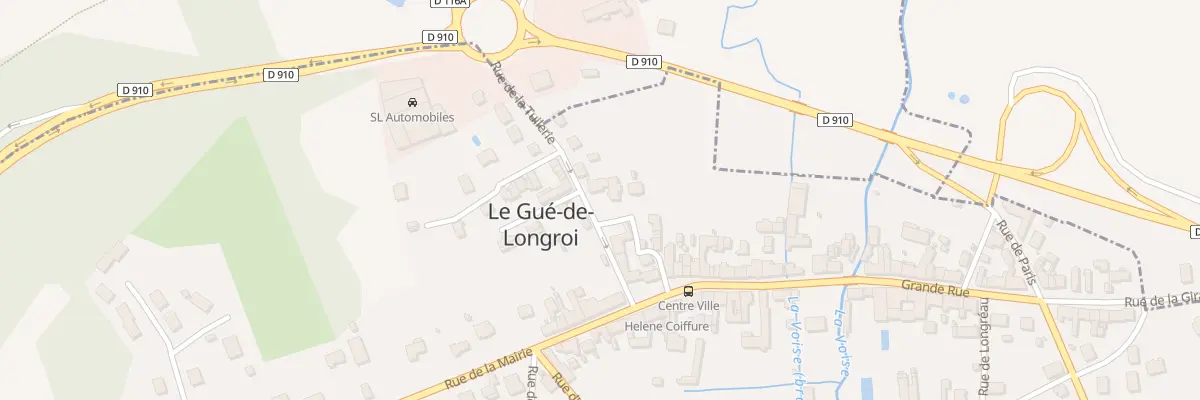 Plan du 4 Rue de la Tuilerie au Gué-de-Longroi