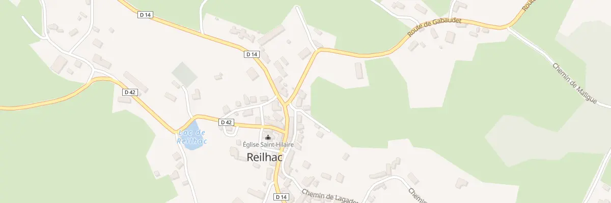 Plan du 5023 Reilhac à Reilhac