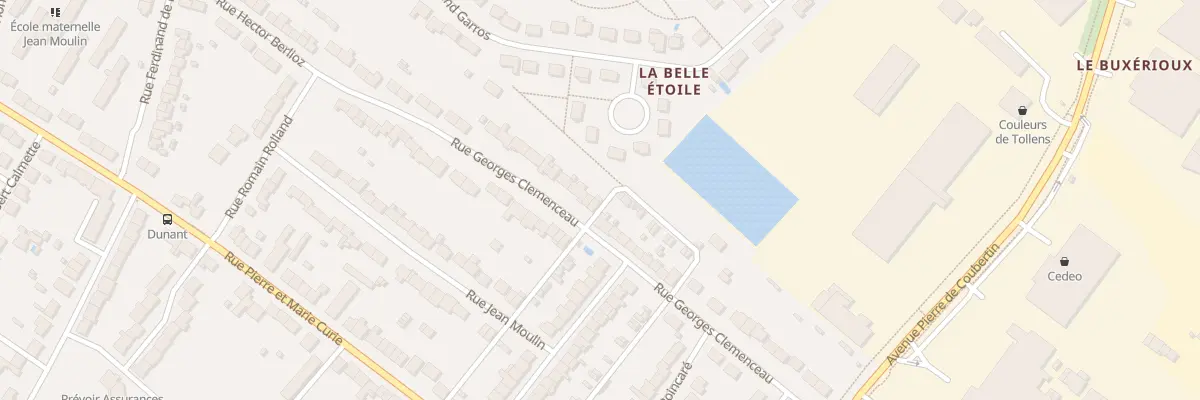Plan du 35 Rue Georges Clemenceau à Châteauroux