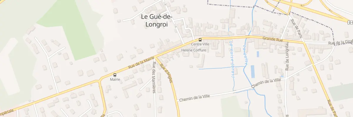 Plan du 3 Rue de la Mairie au Gué-de-Longroi