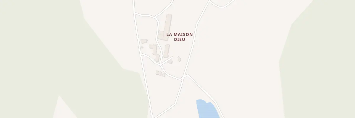 Plan du 5724 La Maison Dieu à Cluis