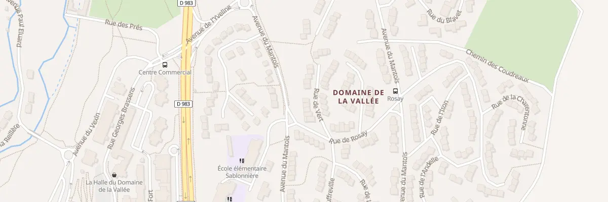 Plan du 9 Rue de Vert à Mantes-la-Ville