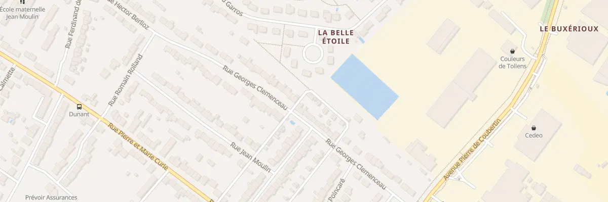 Plan du 37 Rue Georges Clemenceau à Châteauroux
