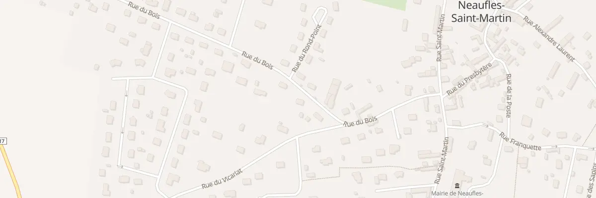 Plan du 7 Rue du Bois à Neaufles-Saint-Martin
