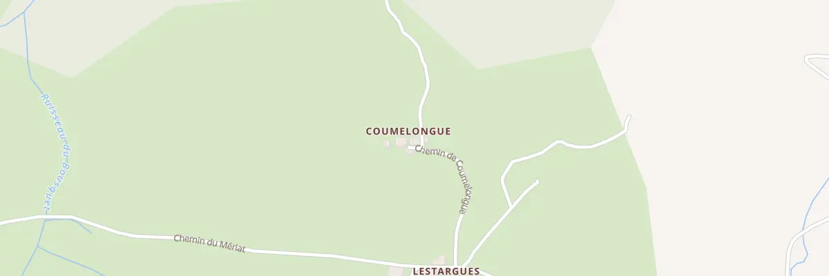 Plan du 83 Coumelongue à Ventenac