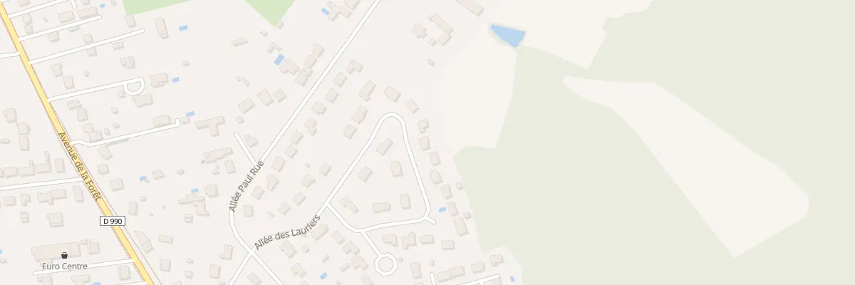 Plan du 23 All des Lauriers au Poinçonnet