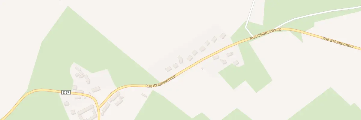Plan du 30 Rue d’Humermont à Molagnies