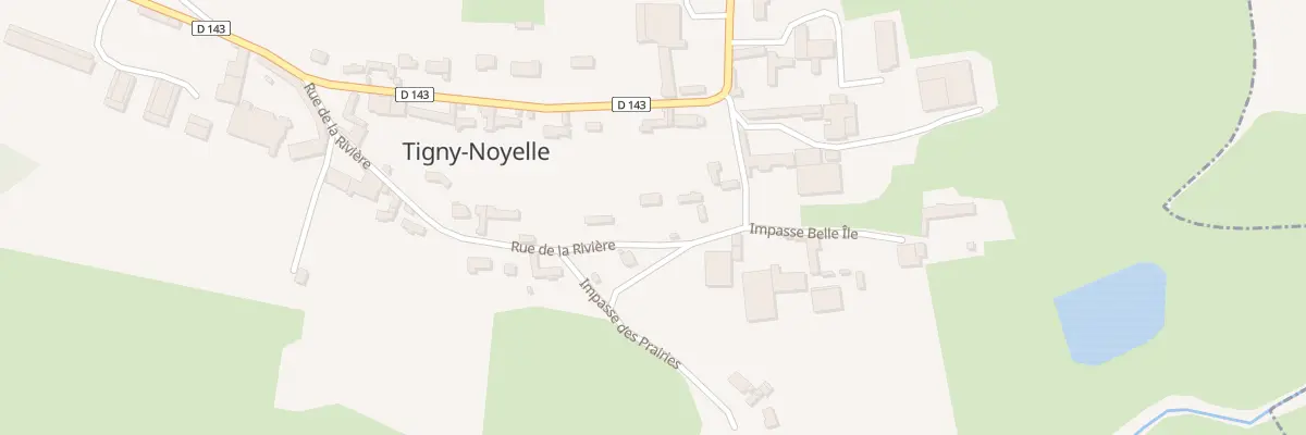 Plan du 17 Rue de la Riviere à Tigny-Noyelle