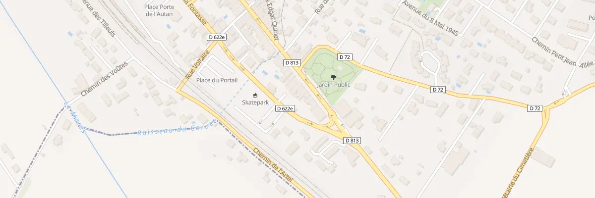 Plan du 11 Rue de la République à Villefranche-de-Lauragais