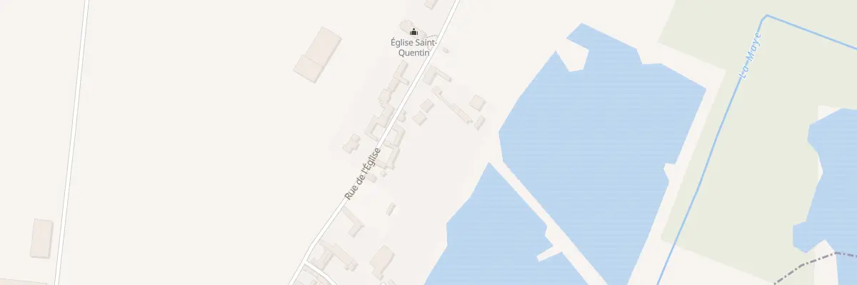 Plan du 8 Rue de l’église à Arry