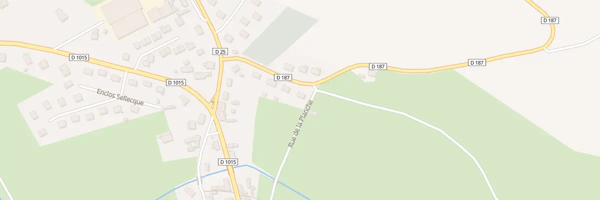 Plan du 122 Rte de Bermesnil à Senarpont