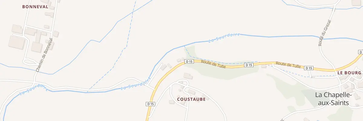 Plan du 5073 Coustaube à La Chapelle-aux-Saints