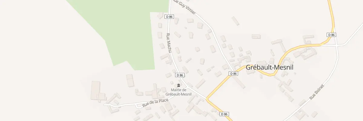 Plan du 6 Rue Machu à Grébault-Mesnil