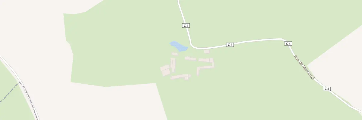 Plan du 3 Rue de Mercastel à Villers-Vermont
