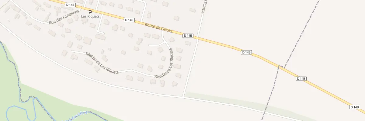 Plan du 4 Res Belle Vue à Bézu-Saint-Éloi