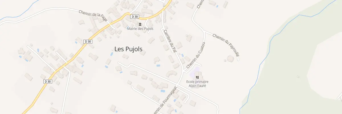 Plan du 10A Car du Pal aux Pujols