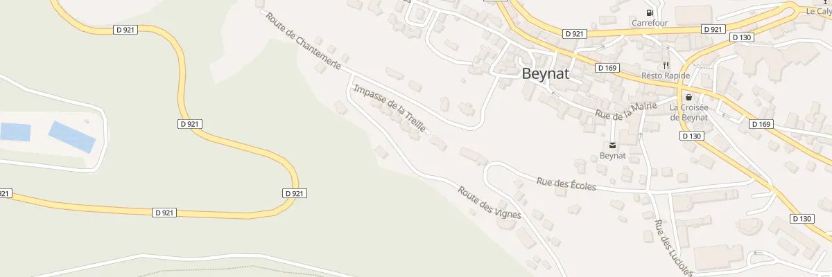 Plan du 5573 Le Bourg à Beynat