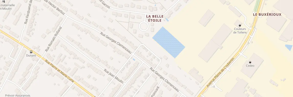 Plan du 41 Rue Georges Clemenceau à Châteauroux