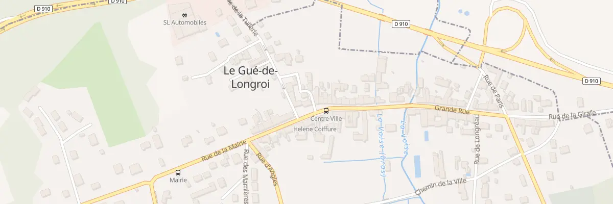 Plan du 10 Pl de la Poste au Gué-de-Longroi