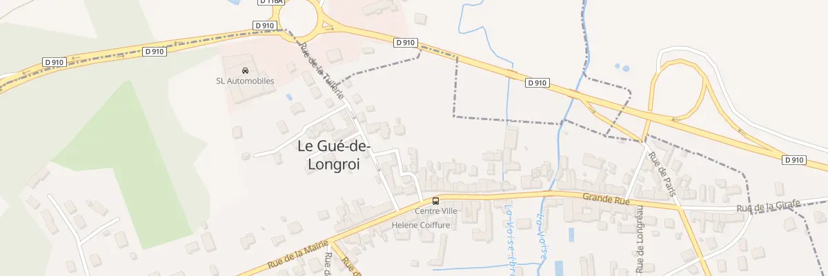 Plan du 8 Rle de la Cour au Gué-de-Longroi