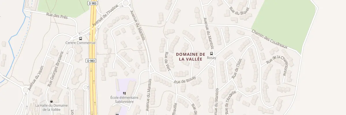 Plan du 8 Rue de Vert à Mantes-la-Ville