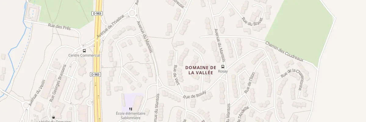 Plan du 12 Rue de Vert à Mantes-la-Ville