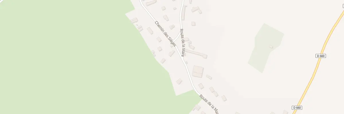 Plan du 3 Che des Sièges à Hébécourt