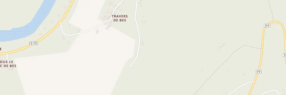 Plan du 5266A Travers de Bès à Penne