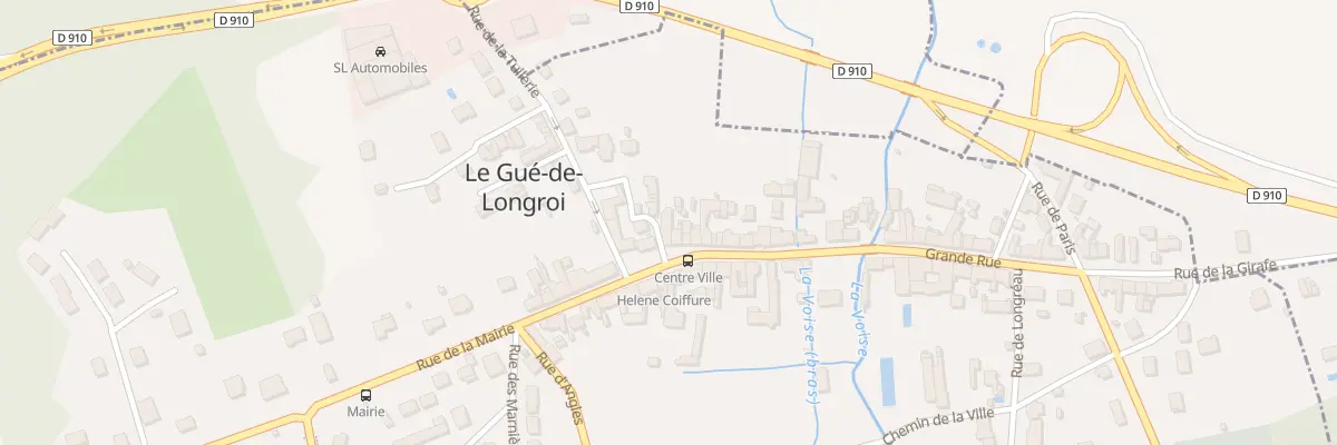 Plan du 8 Pl de la Poste au Gué-de-Longroi