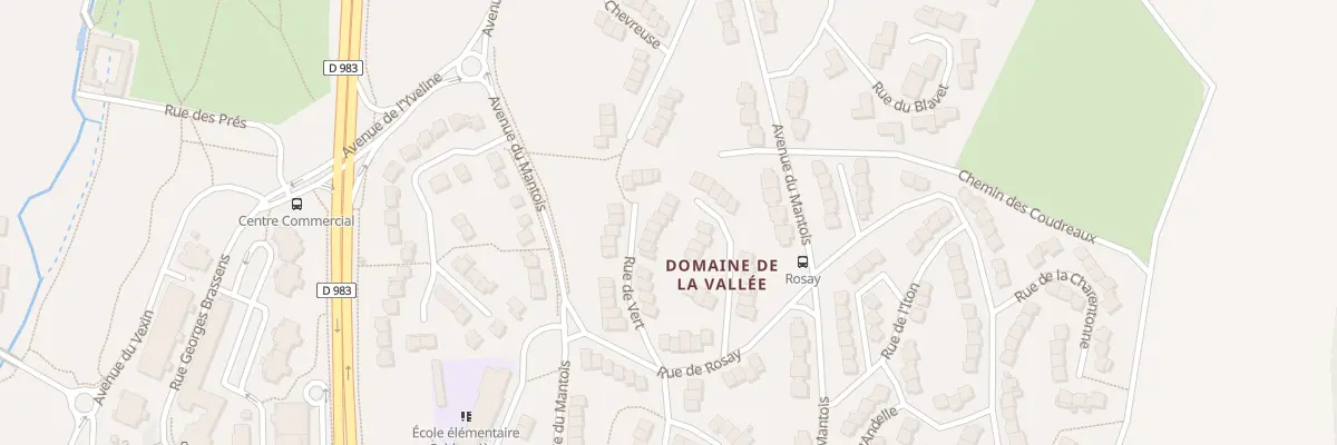Plan du 16 Rue de Vert à Mantes-la-Ville