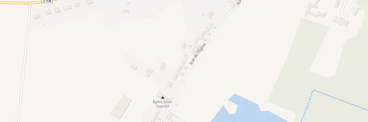 Plan du 11 Rue de l’église à Arry