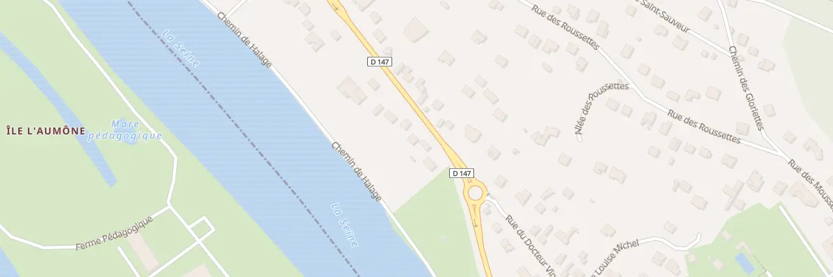 Plan du 93 Rue du Docteur Vinaver à Limay