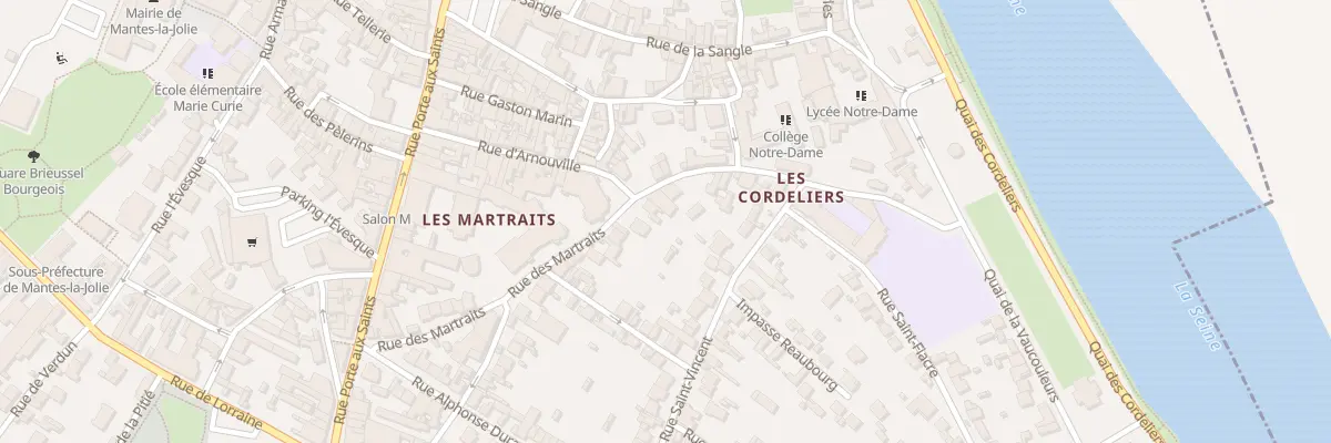 Plan du 27 Rue des Martraits à Mantes-la-Jolie