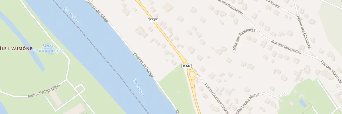 Plan du 91 Rue du Docteur Vinaver à Limay