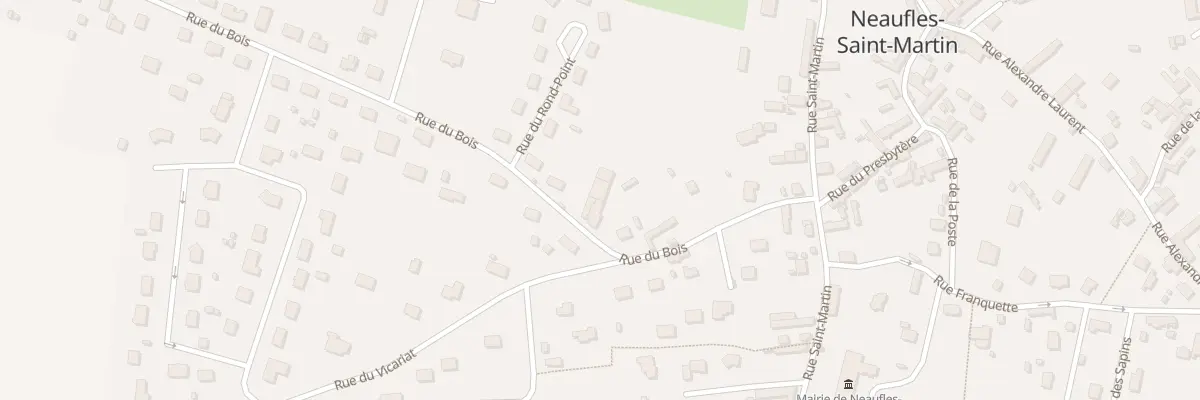 Plan du 12B Rue du Bois à Neaufles-Saint-Martin
